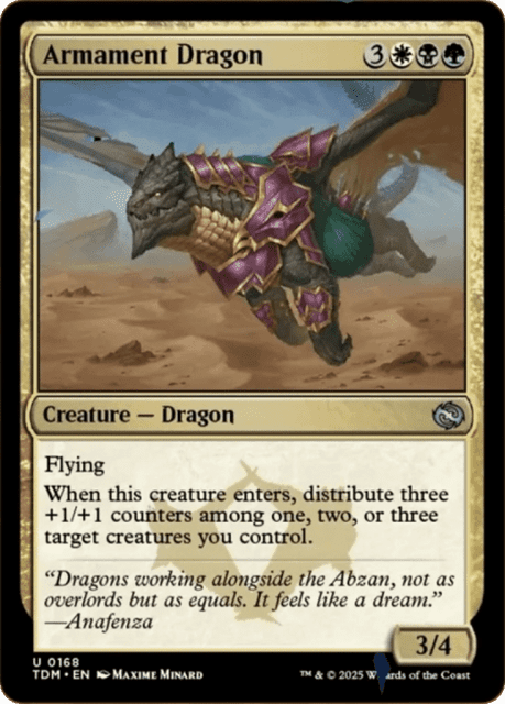 Armament Dragon (168) — Tarkir: Dragonstorm