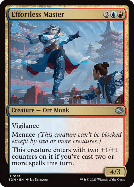 Effortless Master (181) — Tarkir: Dragonstorm
