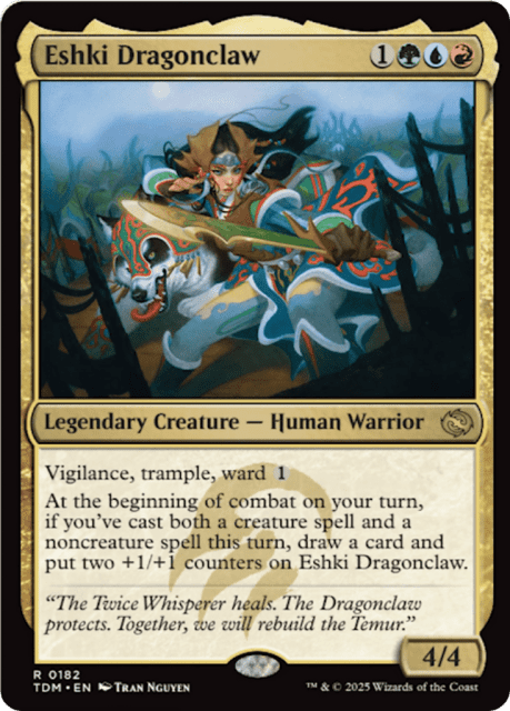 Eshki Dragonclaw (182) — Tarkir: Dragonstorm