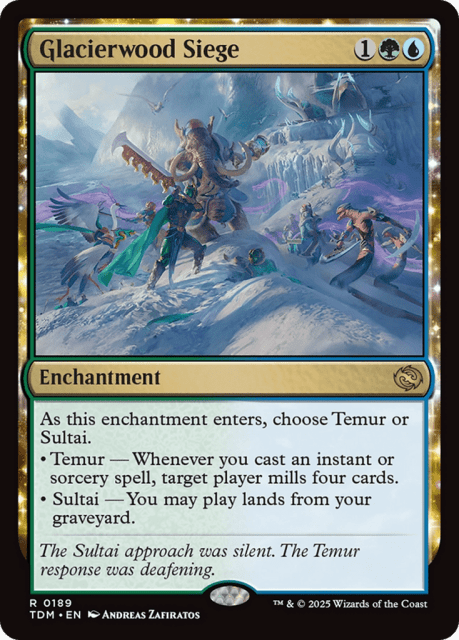Glacierwood Siege (189) — Tarkir: Dragonstorm