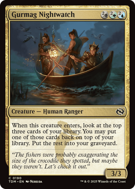 Gurmag Nightwatch (190) — Tarkir: Dragonstorm