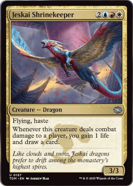 Jeskai Shrinekeeper (197) — Tarkir: Dragonstorm