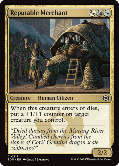 Reputable Merchant (217) — Tarkir: Dragonstorm