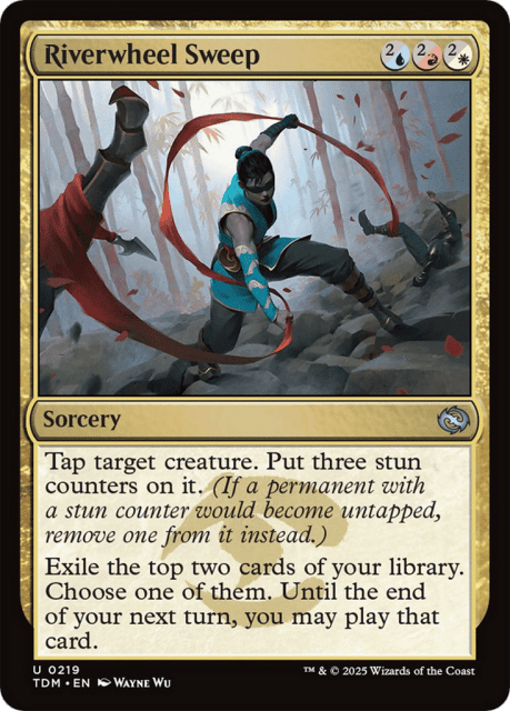 Riverwheel Sweep (219) — Tarkir: Dragonstorm