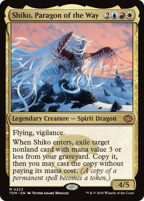 Shiko, Paragon of the Way (223) — Tarkir: Dragonstorm