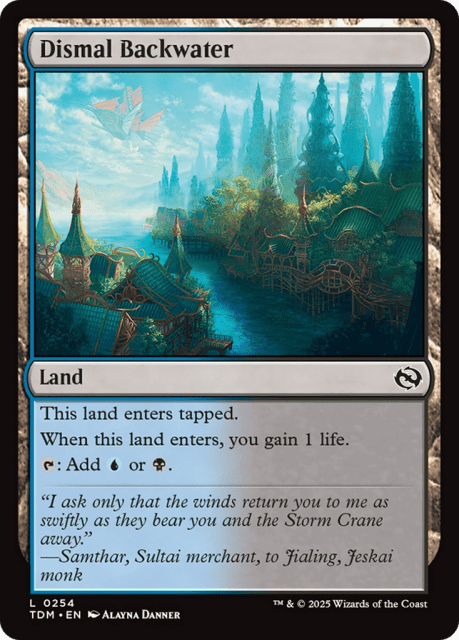 Dismal Backwater (254) — Tarkir: Dragonstorm