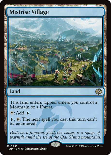 Mistrise Village (261) — Tarkir: Dragonstorm