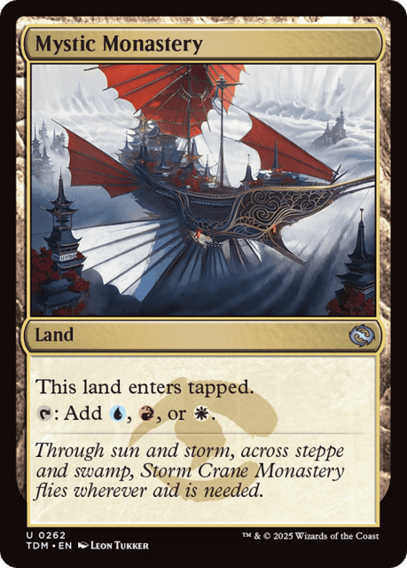 Mystic Monastery (262) — Tarkir: Dragonstorm