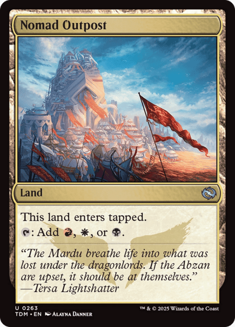 Nomad Outpost (263) — Tarkir: Dragonstorm