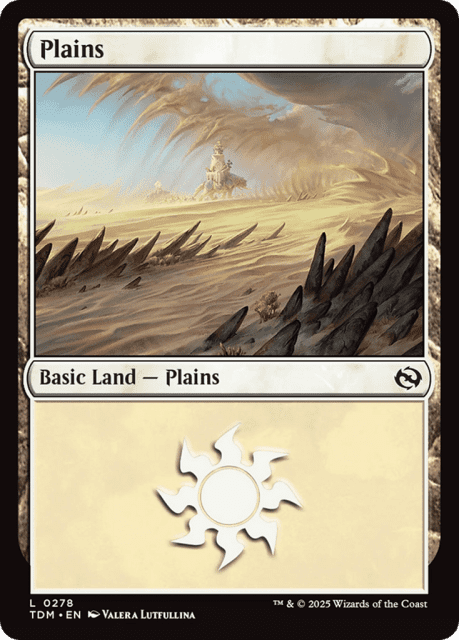 Plains (278) — Tarkir: Dragonstorm