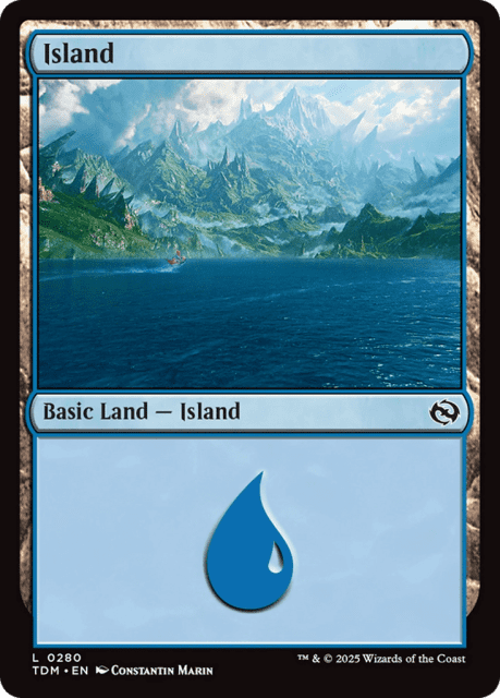 Island (280) — Tarkir: Dragonstorm