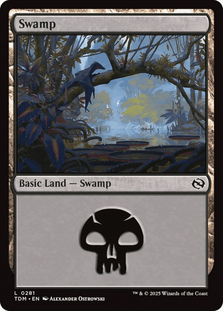 Swamp (281) — Tarkir: Dragonstorm