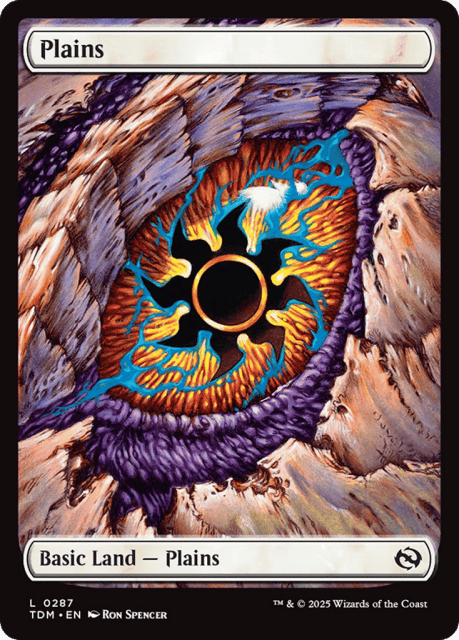 Plains (287) — Tarkir: Dragonstorm