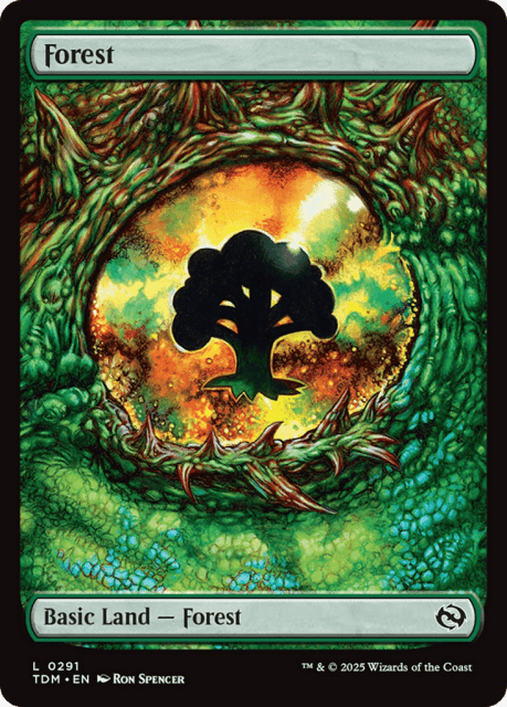 Forest (291) — Tarkir: Dragonstorm