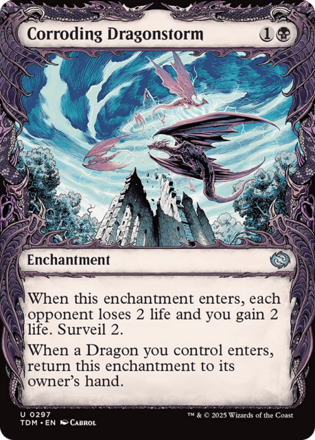 Corroding Dragonstorm (297) — Tarkir: Dragonstorm