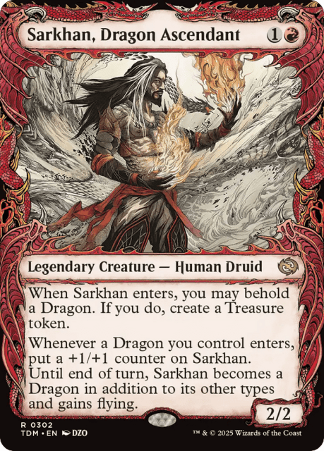 Sarkhan, Dragon Ascendant (302) — Tarkir: Dragonstorm