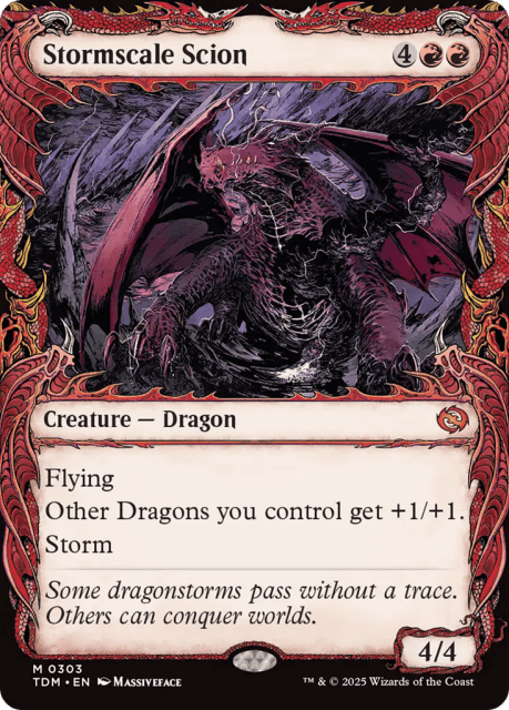 Stormscale Scion (303) — Tarkir: Dragonstorm