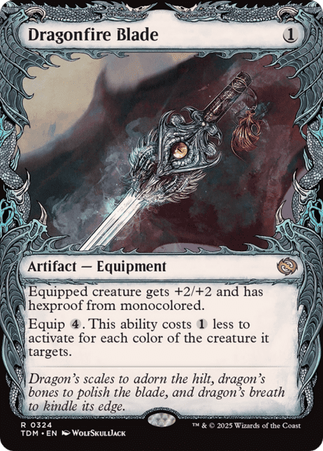 Dragonfire Blade (324) — Tarkir: Dragonstorm