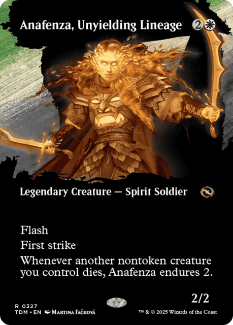 Anafenza, Unyielding Lineage (327) — Tarkir: Dragonstorm