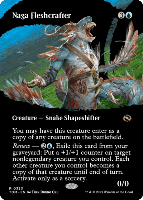 Naga Fleshcrafter (333) — Tarkir: Dragonstorm