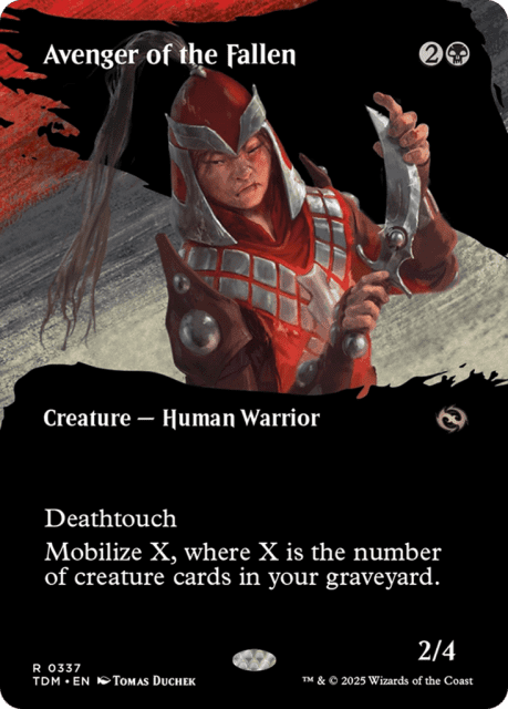 Avenger of the Fallen (337) — Tarkir: Dragonstorm