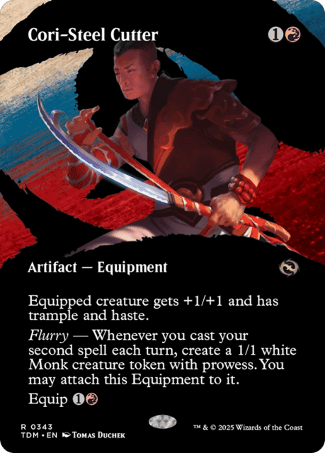 Cori-Steel Cutter (343) — Tarkir: Dragonstorm