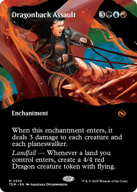 Dragonback Assault (355) — Tarkir: Dragonstorm