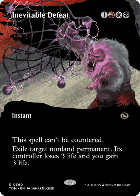 Inevitable Defeat (360) — Tarkir: Dragonstorm