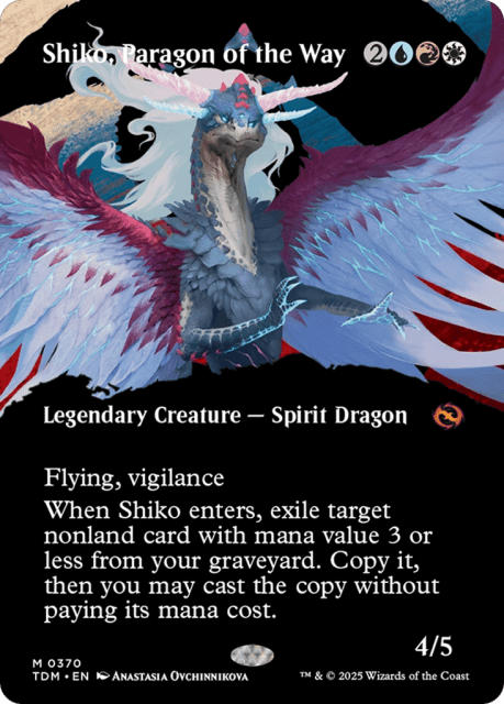 Shiko, Paragon of the Way (370) — Tarkir: Dragonstorm