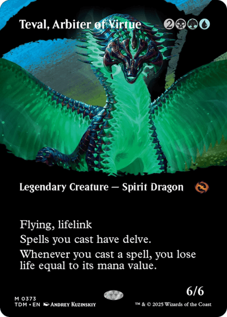 Teval, Arbiter of Virtue (373) — Tarkir: Dragonstorm