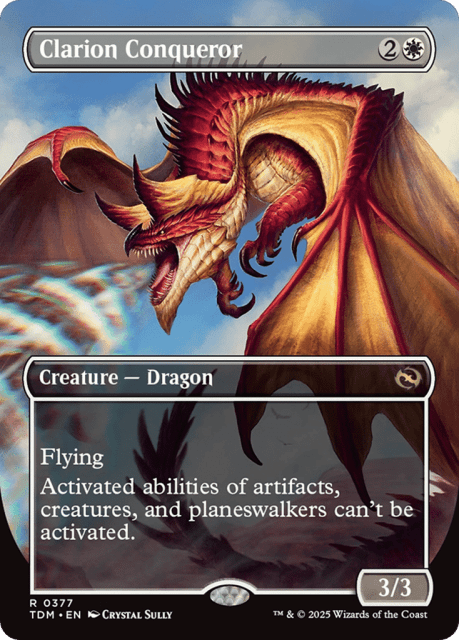 Clarion Conqueror // Clarion Conqueror (377) — Tarkir: Dragonstorm