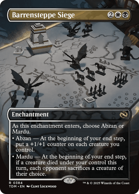 Barrensteppe Siege (384) — Tarkir: Dragonstorm