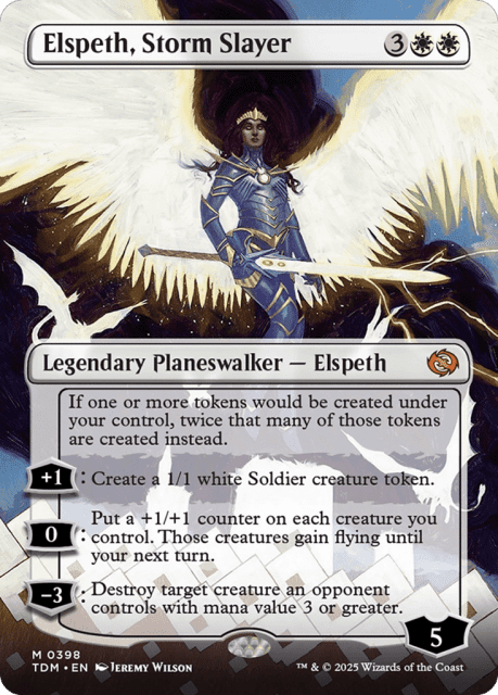 Elspeth, Storm Slayer (398) — Tarkir: Dragonstorm