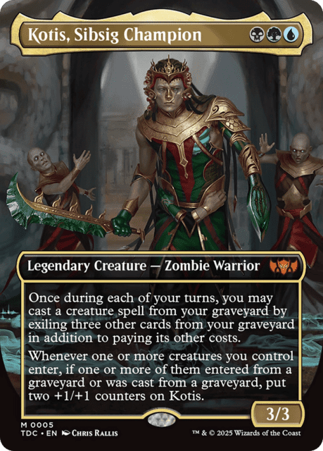 Kotis, Sibsig Champion (5) — Tarkir: Dragonstorm Commander