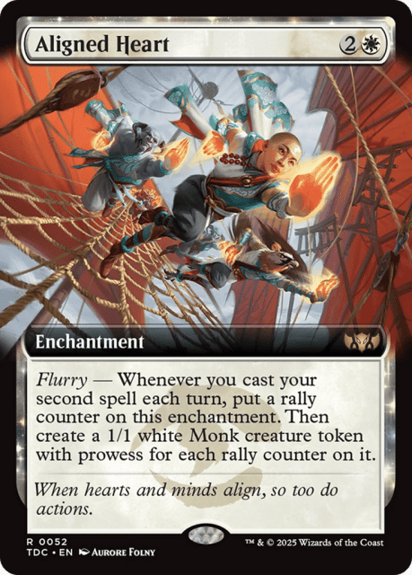 Aligned Heart (52) — Tarkir: Dragonstorm Commander