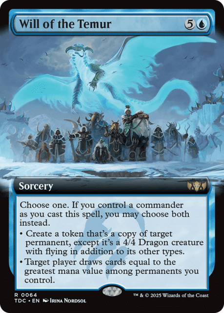 Will of the Temur (64) — Tarkir: Dragonstorm Commander