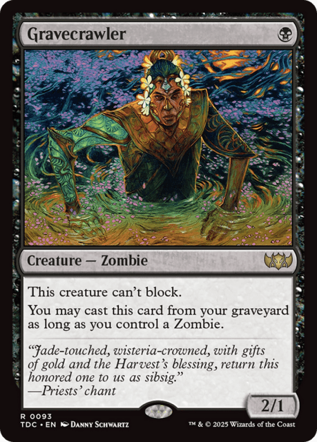 Gravecrawler (93) — Tarkir: Dragonstorm Commander