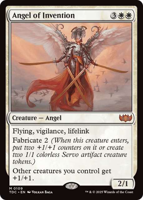 Angel of Invention (109) — Tarkir: Dragonstorm Commander