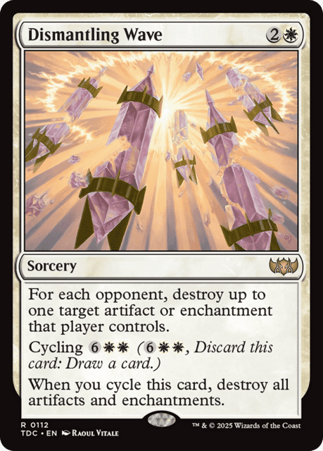 Dismantling Wave (112) — Tarkir: Dragonstorm Commander