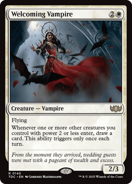 Welcoming Vampire (140) — Tarkir: Dragonstorm Commander