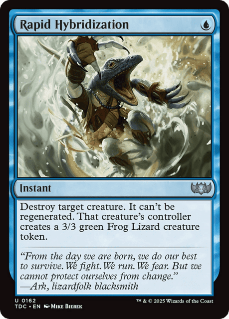Rapid Hybridization (162) — Tarkir: Dragonstorm Commander