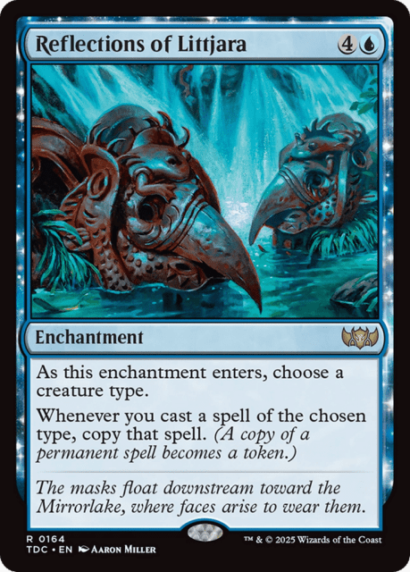 Reflections of Littjara (164) — Tarkir: Dragonstorm Commander