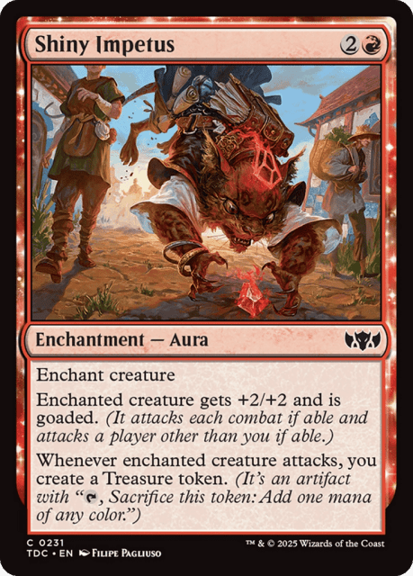 Shiny Impetus (231) — Tarkir: Dragonstorm Commander