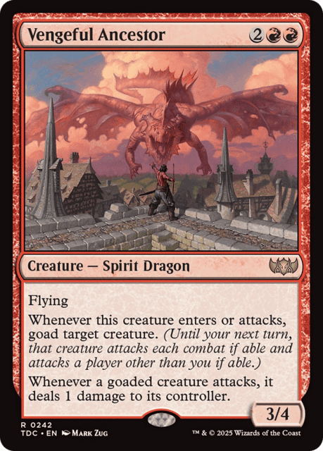 Vengeful Ancestor (242) — Tarkir: Dragonstorm Commander