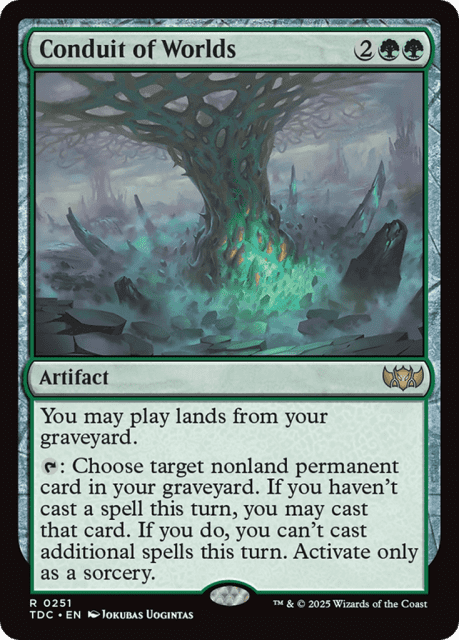 Conduit of Worlds (251) — Tarkir: Dragonstorm Commander