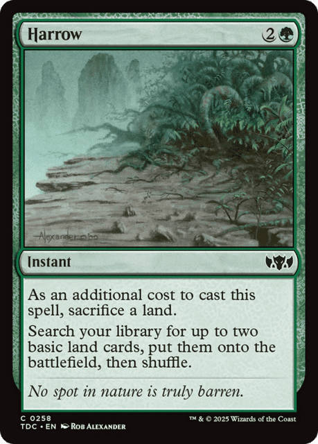 Harrow (258) — Tarkir: Dragonstorm Commander