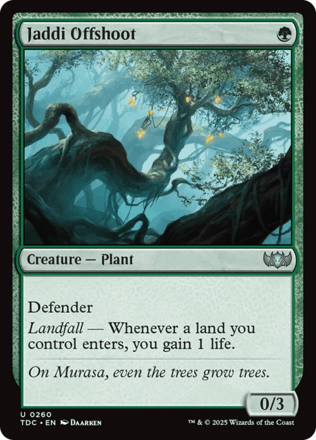 Jaddi Offshoot (260) — Tarkir: Dragonstorm Commander