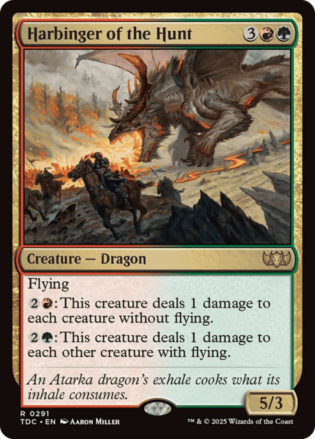Harbinger of the Hunt (291) — Tarkir: Dragonstorm Commander