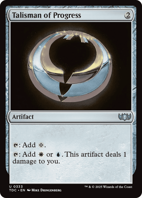 Talisman of Progress (333) — Tarkir: Dragonstorm Commander