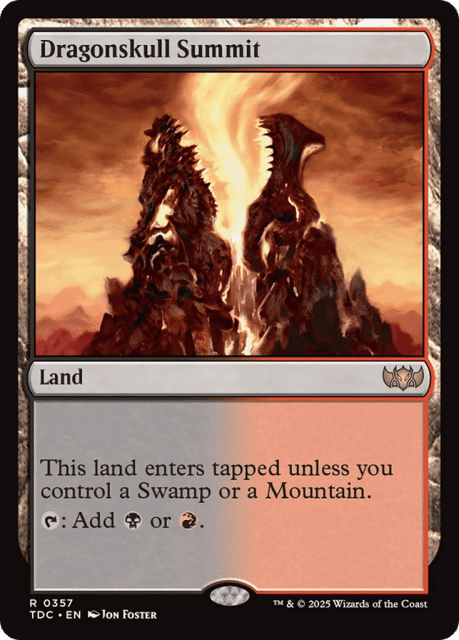 Dragonskull Summit (357) — Tarkir: Dragonstorm Commander
